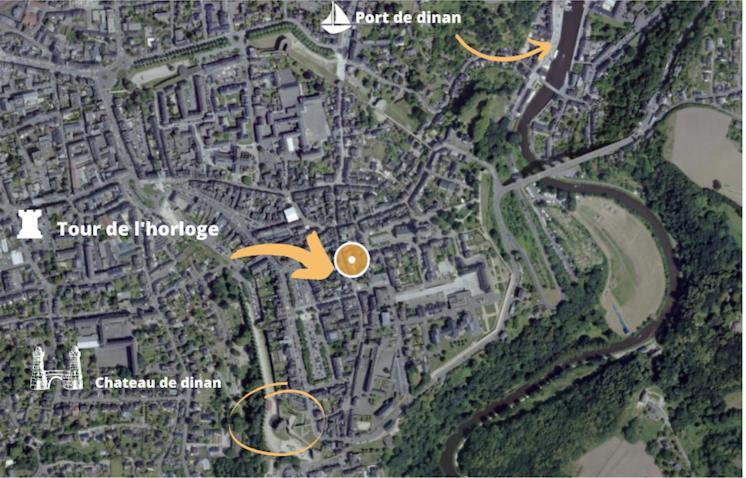 Apartmán Cudjoe Dinan Exteriér fotografie